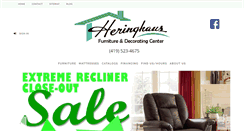 Desktop Screenshot of heringhausfurniture.com